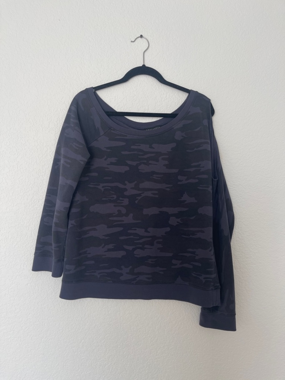 Sanctuary Navy Crewneck Sweatshirt